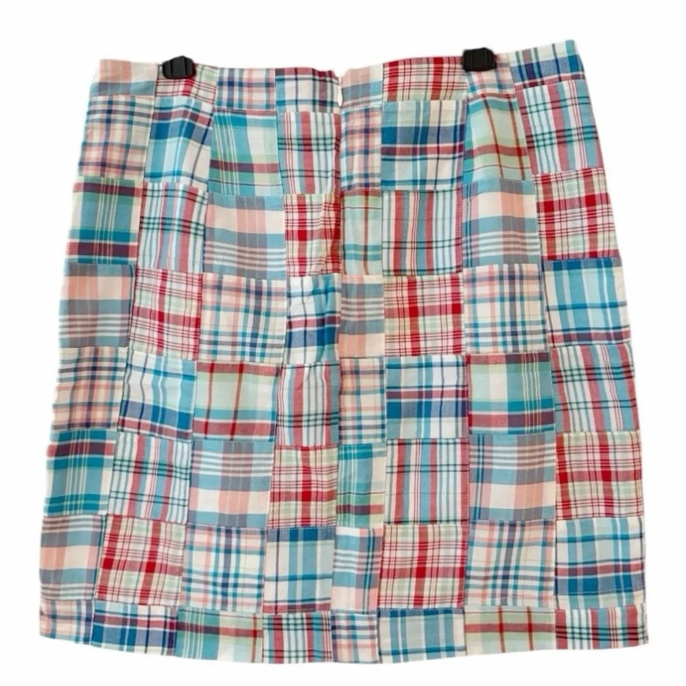 Talbots Colorful Patchwork Mini Skirt - Picture 2 of 9